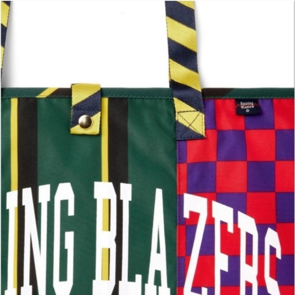 Rowing Blazers x Target Rugby Stripe Tote Bag BNWT - Picture 3 of 7